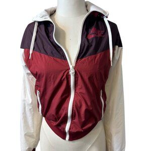 NIKE lined windbreaker Windrunner jacket Size Small EUC